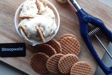 Stroopwafel Roomijs