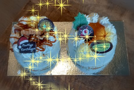 Mini ijstaartjes