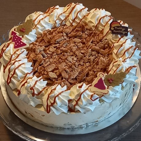 IJstaart Stroopwafel 10 persoons