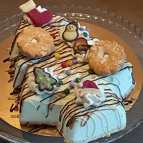 IJstaart Kerstboom (koetje in de wei) 8 persoons