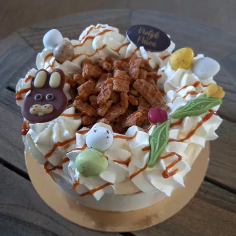 IJstaart Stroopwafel 6 persoons