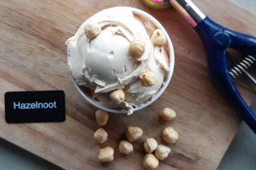 Hazelnoot Roomijs