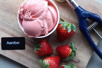 Aardbei Sorbetijs
