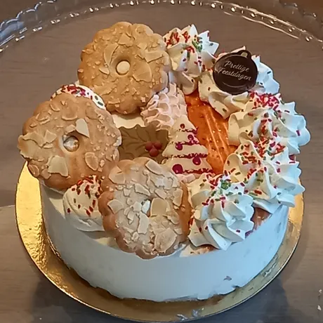 IJstaart Roomijs Aardbei 6 persoons